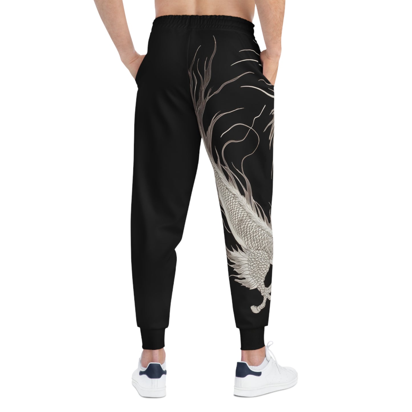 Dragon Print Athletic Joggers - Stylish and Comfortable Sportswear for Active Lifestyles