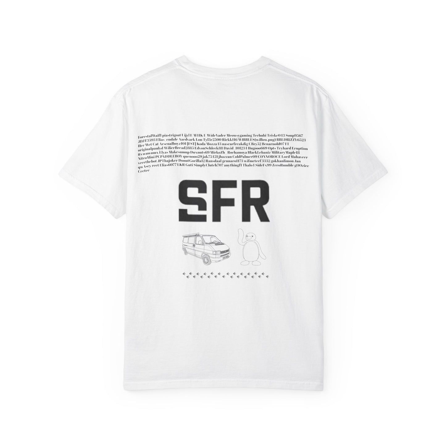 SFR black Van Graphic T-Shirt