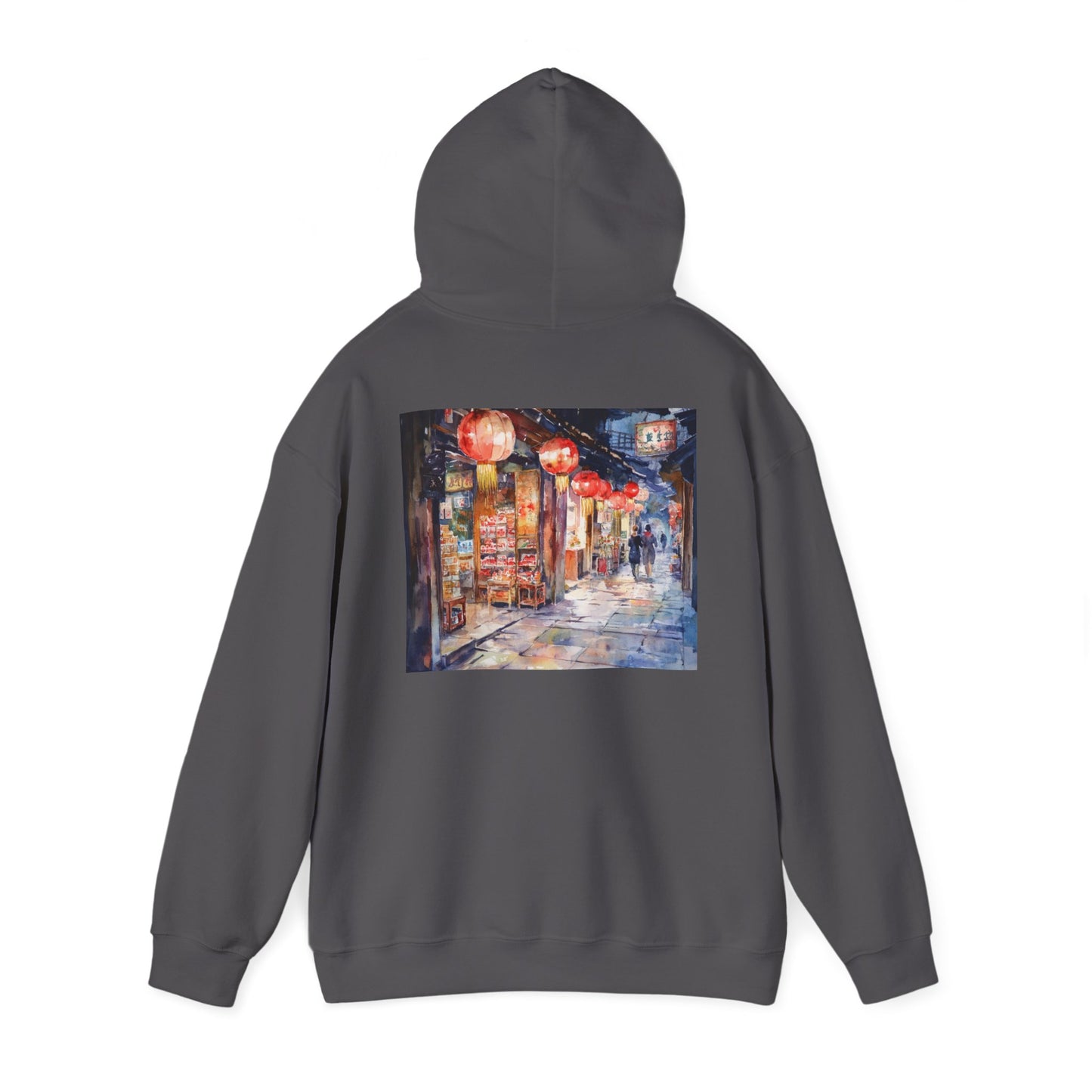 Charming Lanterns Unisex Heavy Blend™ Hooded Sweatshirt - Cozy Street Vibe Wear