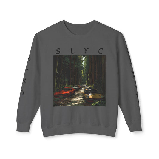 Nature-Inspired Unisex Crewneck Sweatshirt, Cozy Autumn Wear, Gift for Adventurers, Eco-Friendly Fashion, Hiking Clothes, Casual Sweatshirt