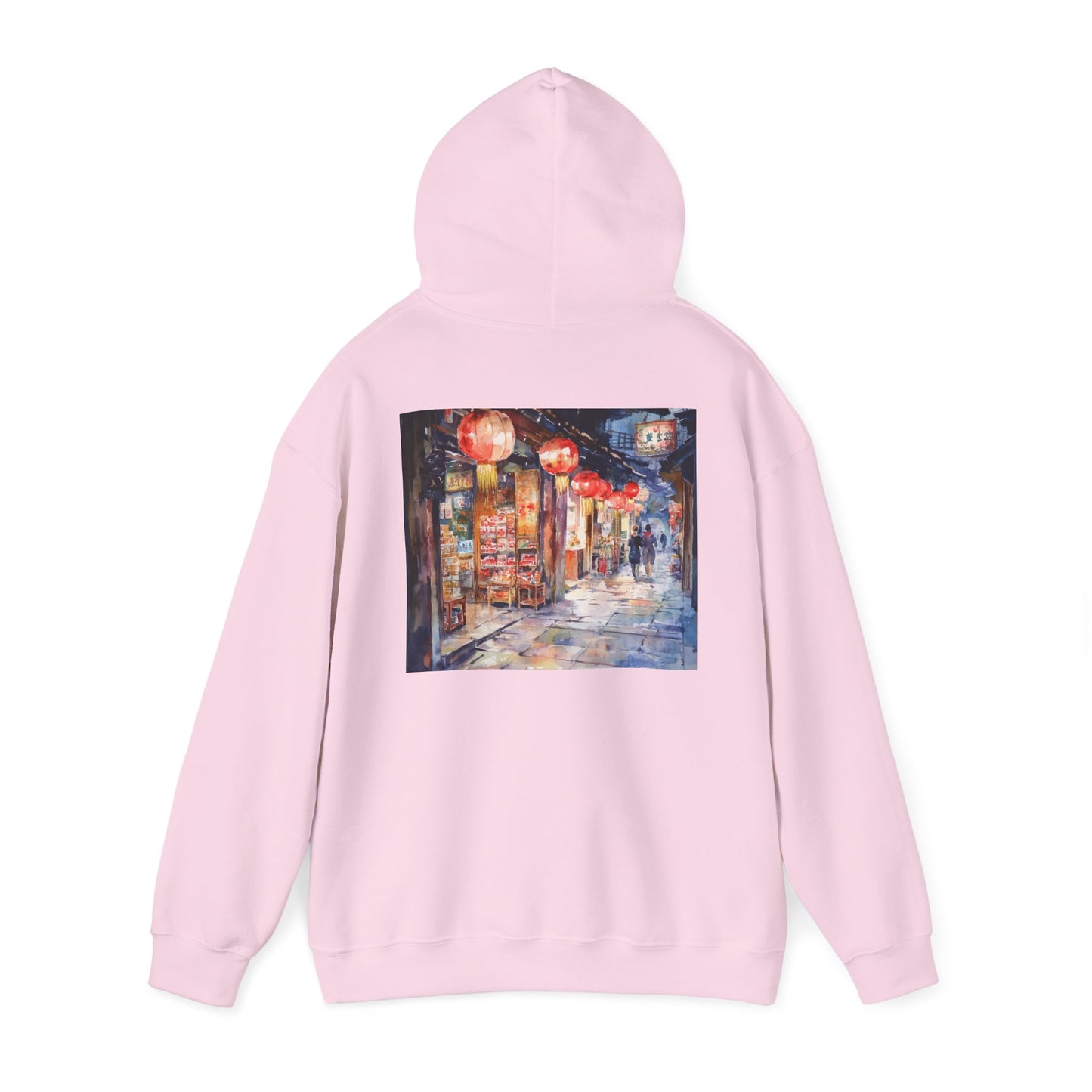 Charming Lanterns Unisex Heavy Blend™ Hooded Sweatshirt - Cozy Street Vibe Wear
