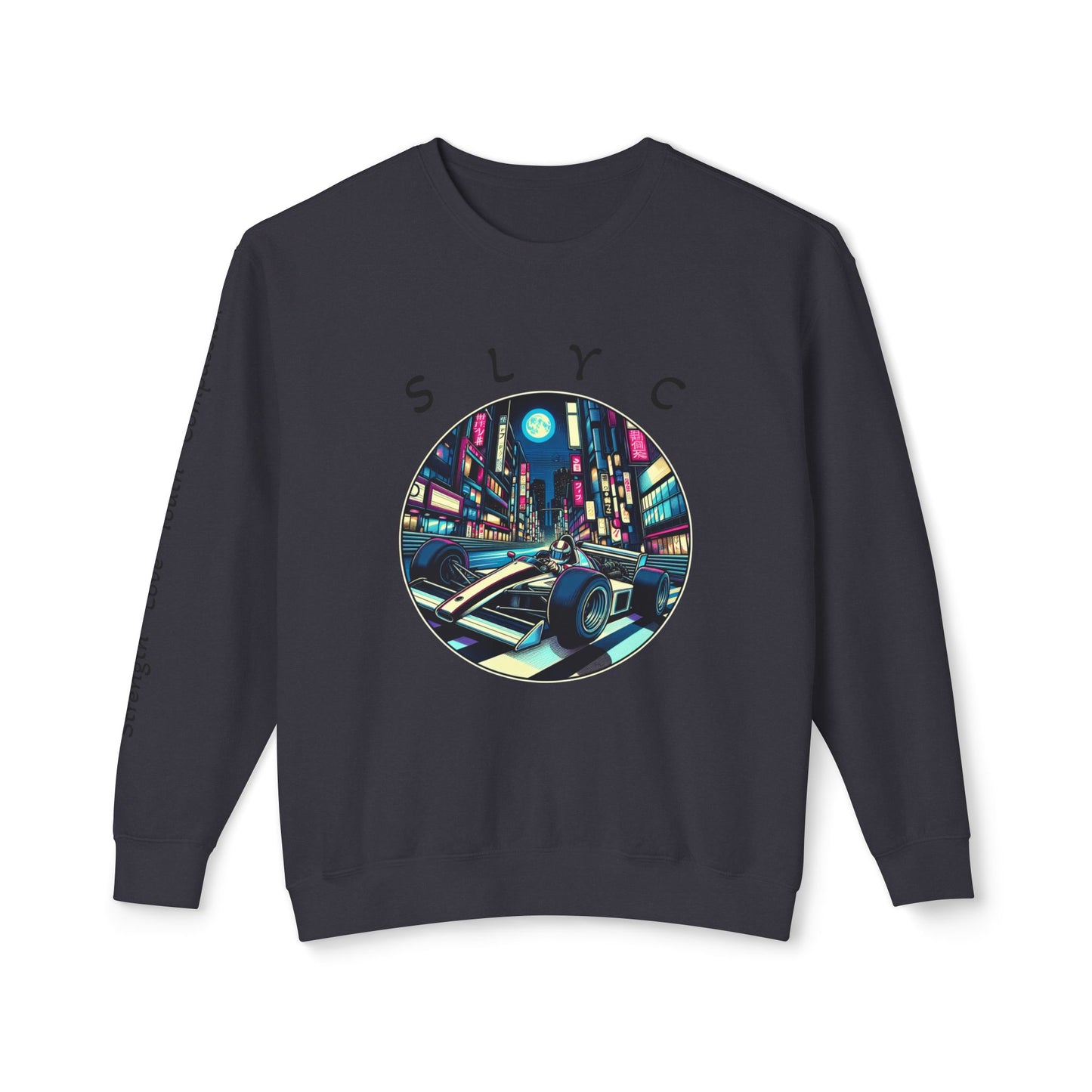 Urban Nightscape Sweatshirt | Perfect for Streetwear Lovers, Cozy Layer for Fall, Unique Gift for Music Festivals, Unisex Crewneck