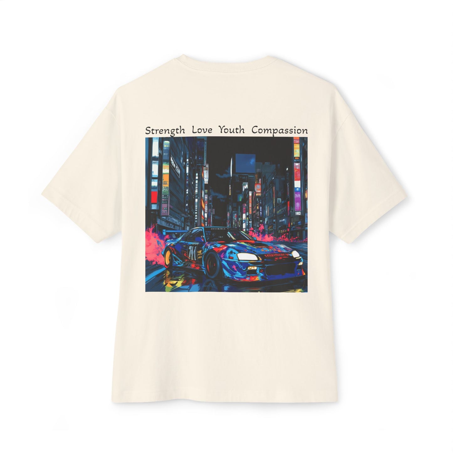 Urban Vibe Boxy Tee - Oversized Unisex T-Shirt, Streetwear Fashion, Graphic Tee, Cool Casual Wear, Retro Style, Perfect Gift