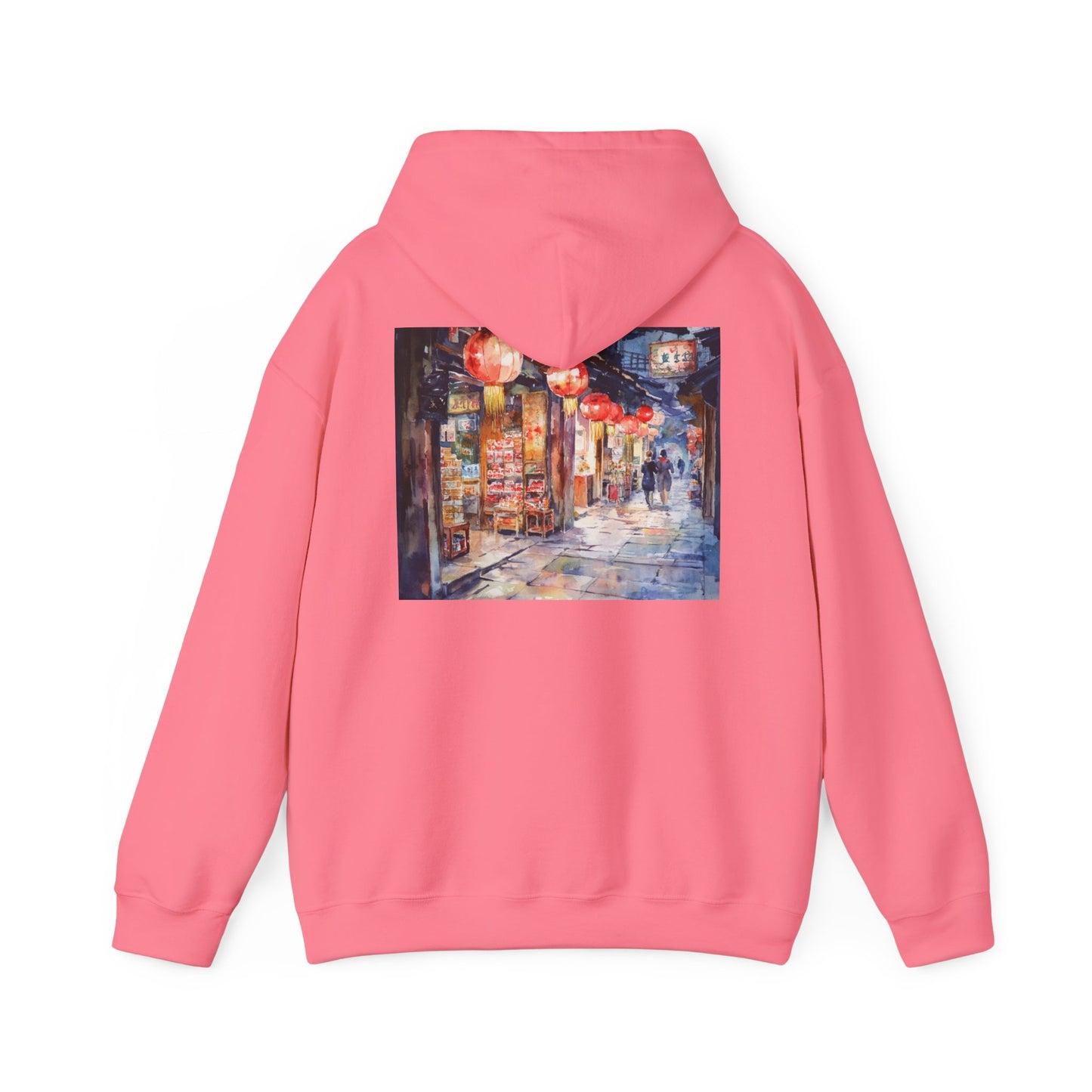 Charming Lanterns Unisex Heavy Blend™ Hooded Sweatshirt - Cozy Street Vibe Wear