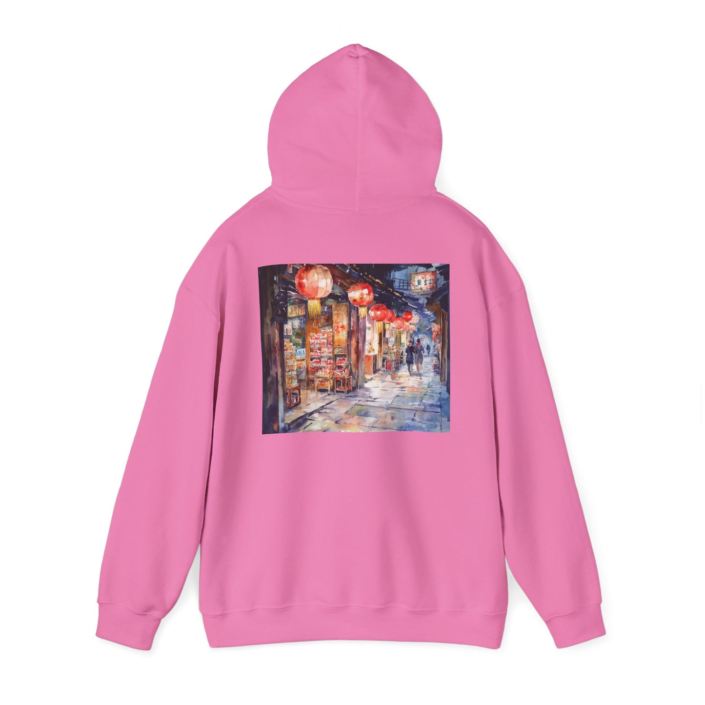 Charming Lanterns Unisex Heavy Blend™ Hooded Sweatshirt - Cozy Street Vibe Wear