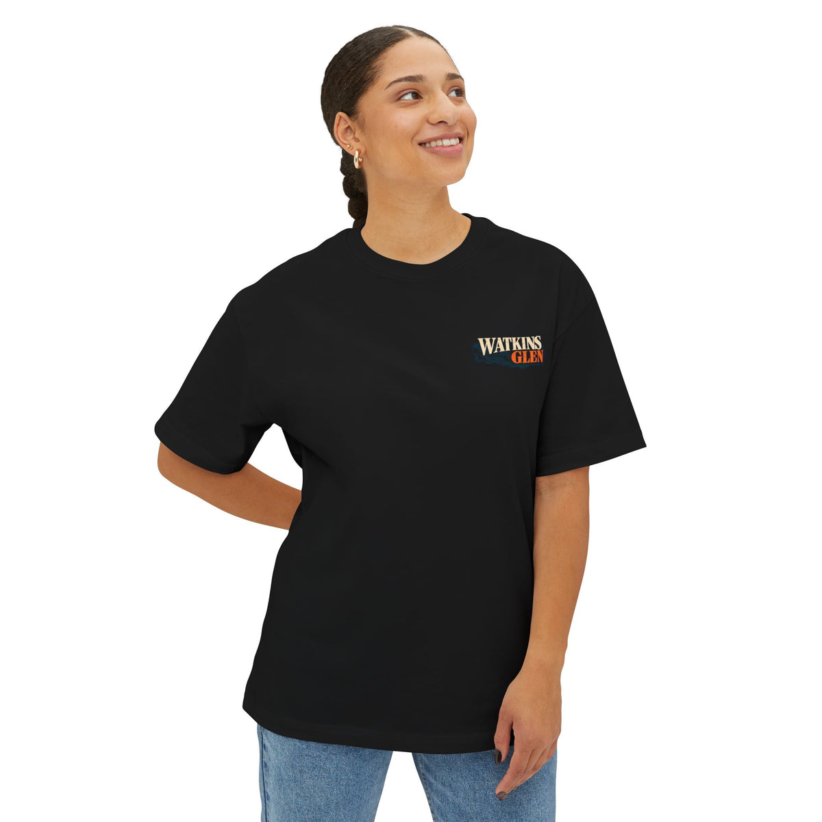 American F1 Track - Watkins Glen - Oversized Boxy Fit