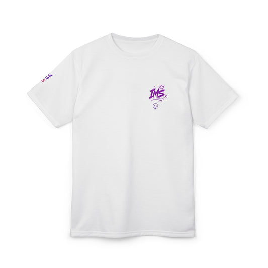 Graphic Graffiti Tee Purple
