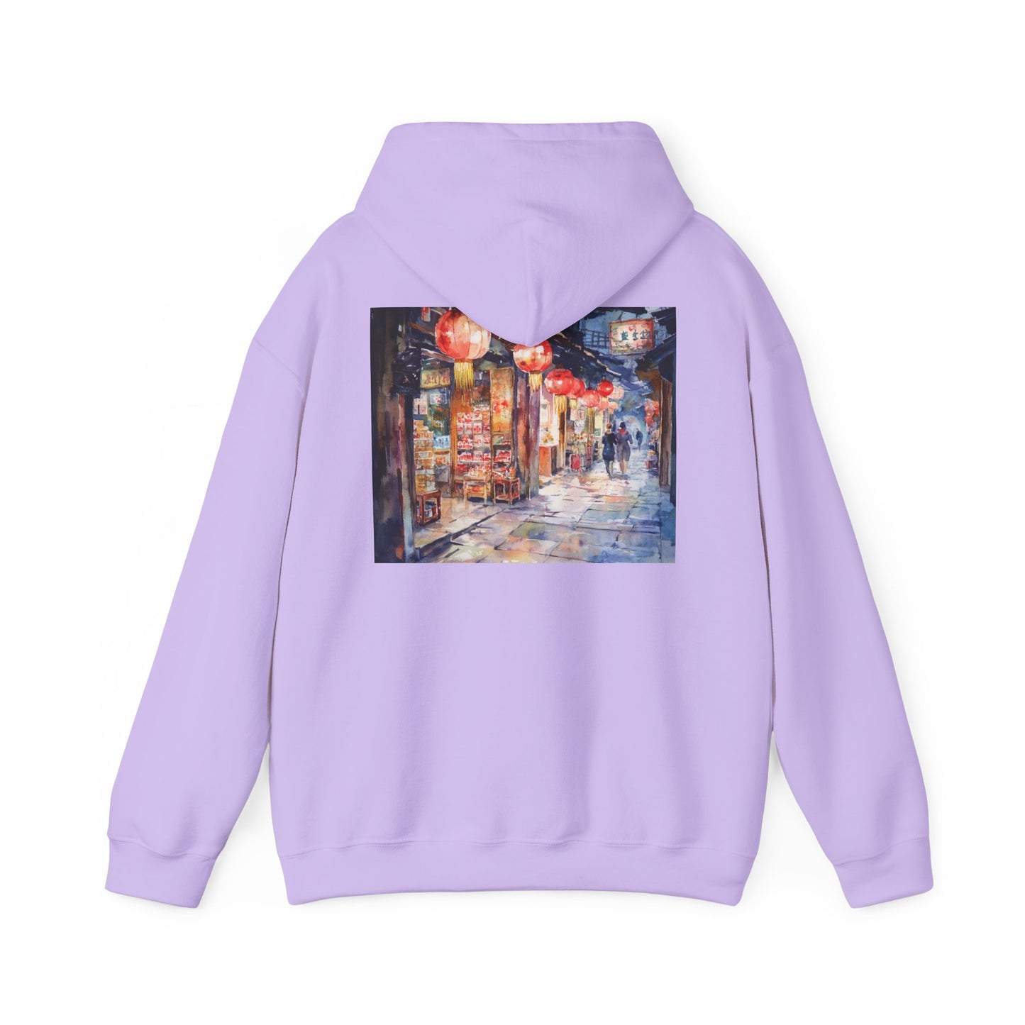 Charming Lanterns Unisex Heavy Blend™ Hooded Sweatshirt - Cozy Street Vibe Wear