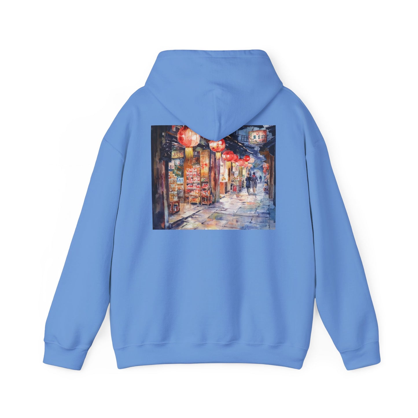 Charming Lanterns Unisex Heavy Blend™ Hooded Sweatshirt - Cozy Street Vibe Wear