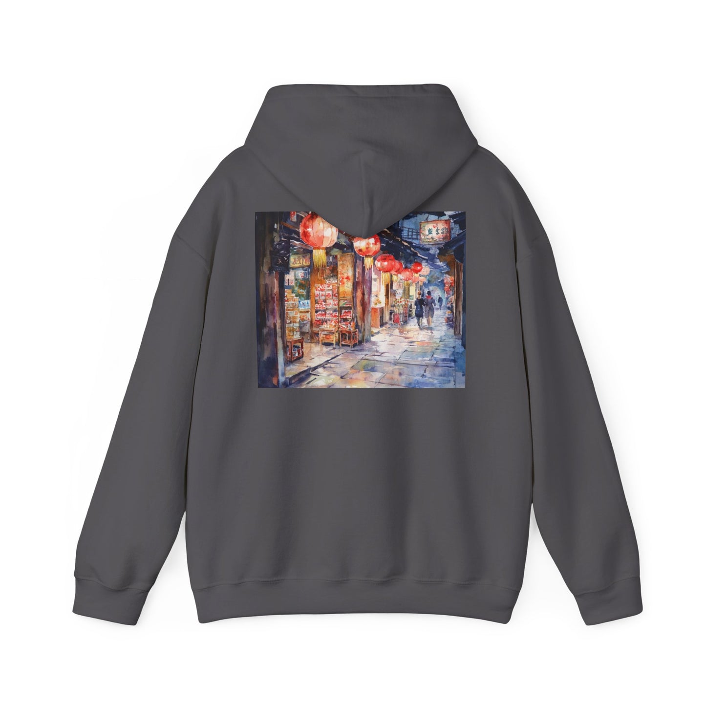 Charming Lanterns Unisex Heavy Blend™ Hooded Sweatshirt - Cozy Street Vibe Wear