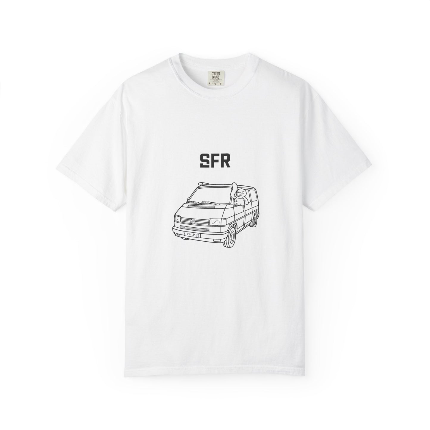 SFR black Van Graphic T-Shirt