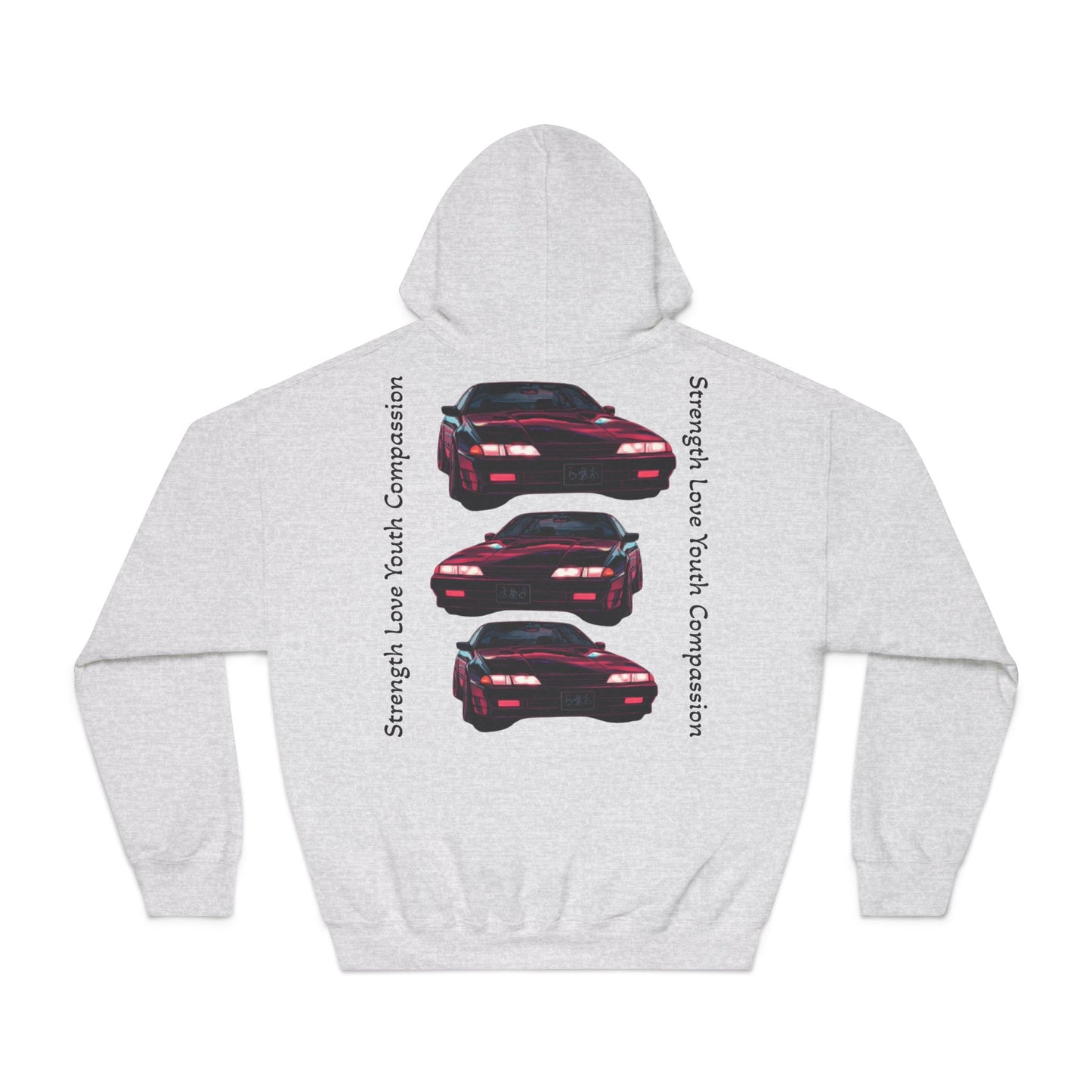 Retro Night Drive Hoodie, Vintage Car Sweatshirt, Unisex Graphic Hoodie, Perfect Gift for Car Lovers, Streetwear Fashion