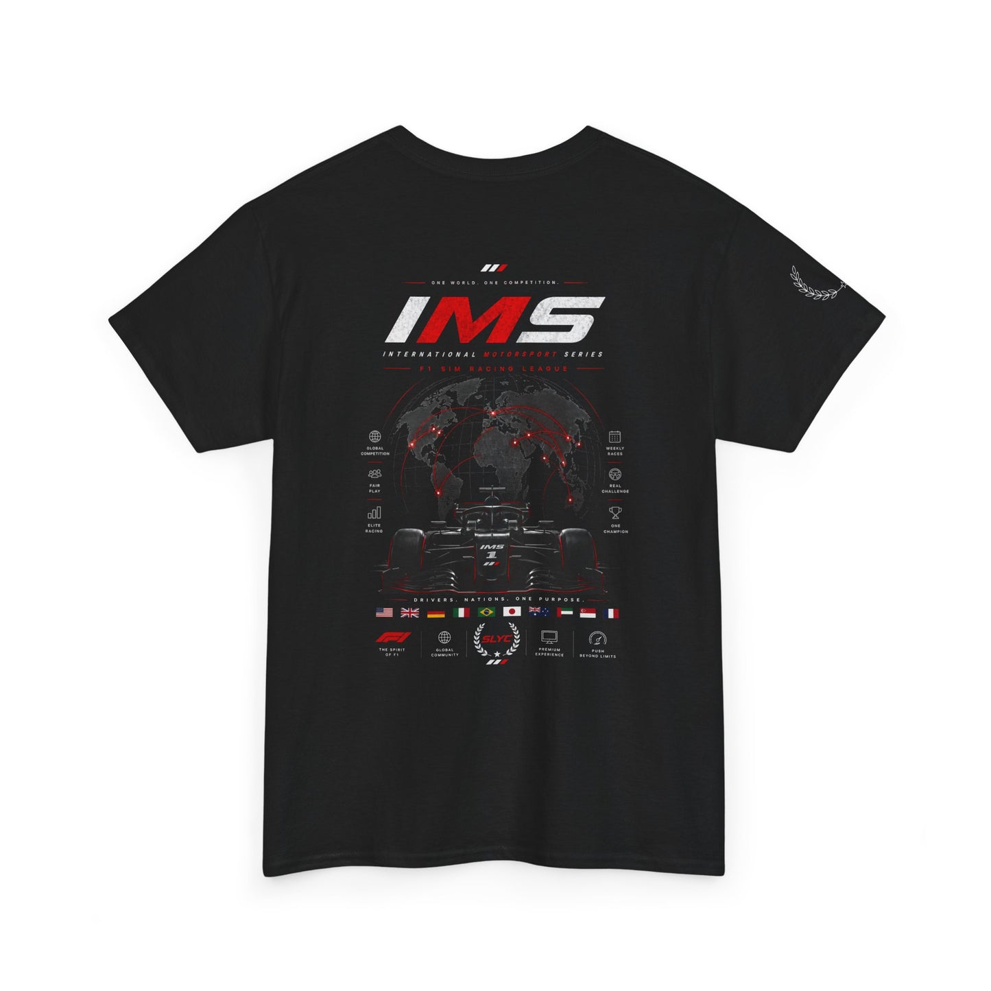 IMS World Map Graphic Tee