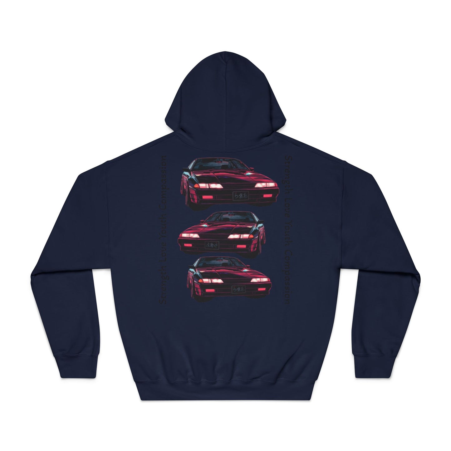 Retro Night Drive Hoodie, Vintage Car Sweatshirt, Unisex Graphic Hoodie, Perfect Gift for Car Lovers, Streetwear Fashion