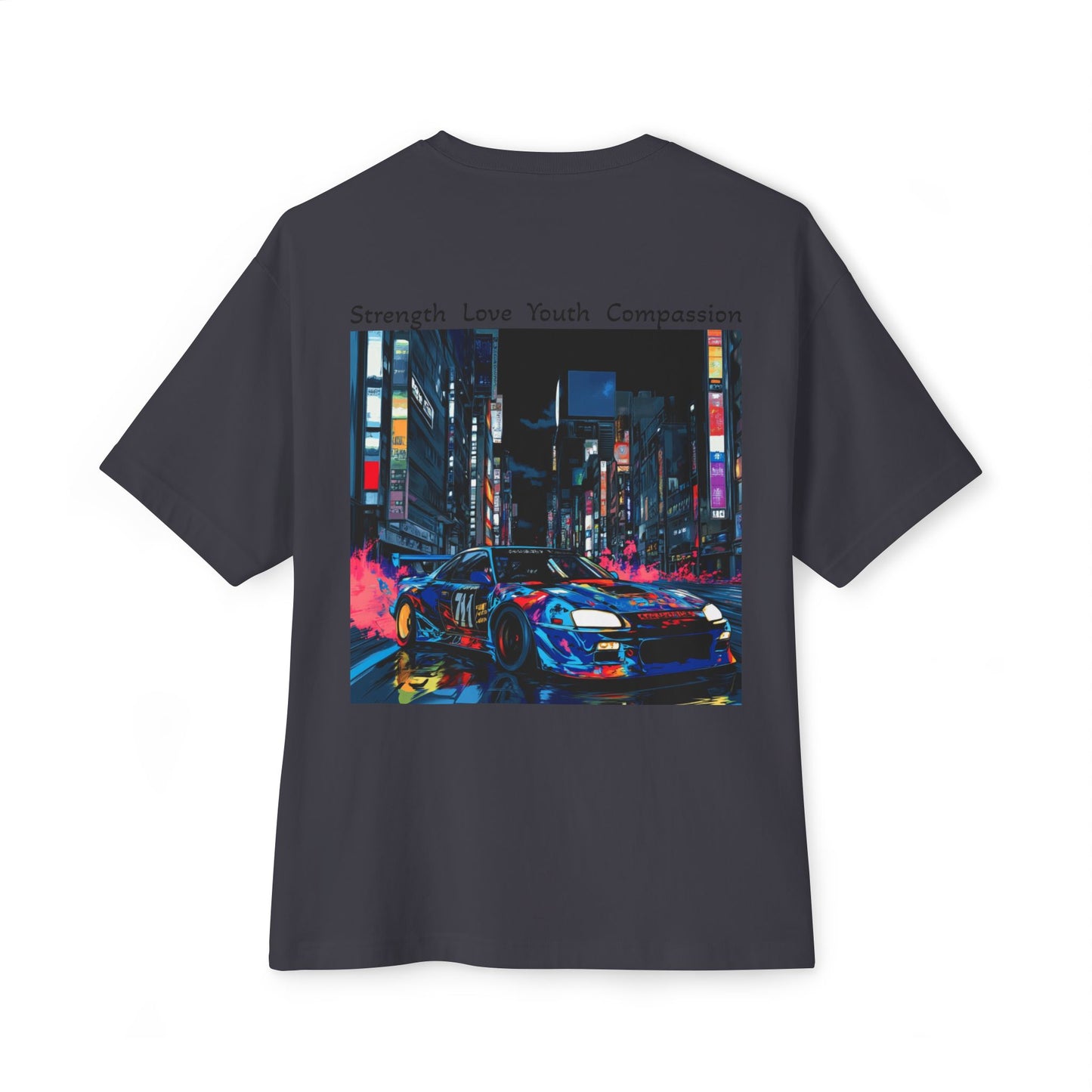 Urban Vibe Boxy Tee - Oversized Unisex T-Shirt, Streetwear Fashion, Graphic Tee, Cool Casual Wear, Retro Style, Perfect Gift