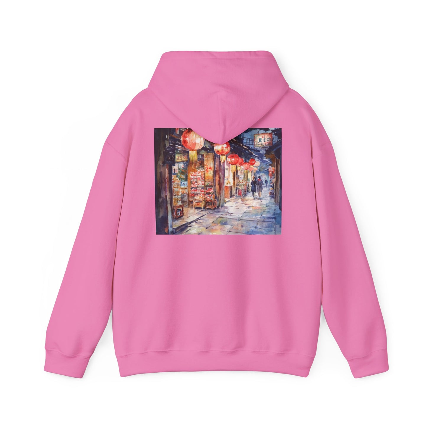 Charming Lanterns Unisex Heavy Blend™ Hooded Sweatshirt - Cozy Street Vibe Wear