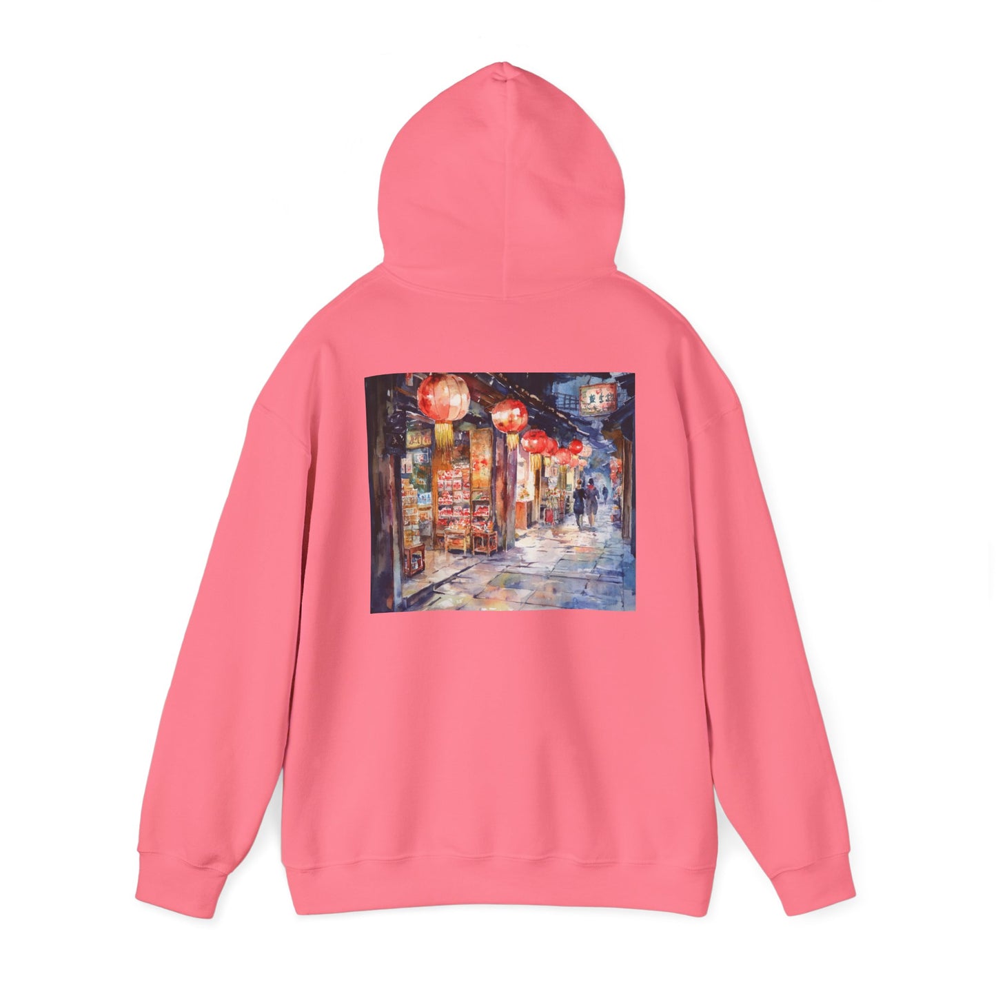 Charming Lanterns Unisex Heavy Blend™ Hooded Sweatshirt - Cozy Street Vibe Wear