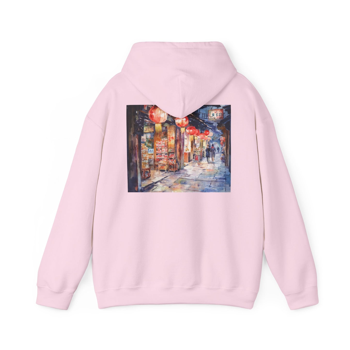 Charming Lanterns Unisex Heavy Blend™ Hooded Sweatshirt - Cozy Street Vibe Wear