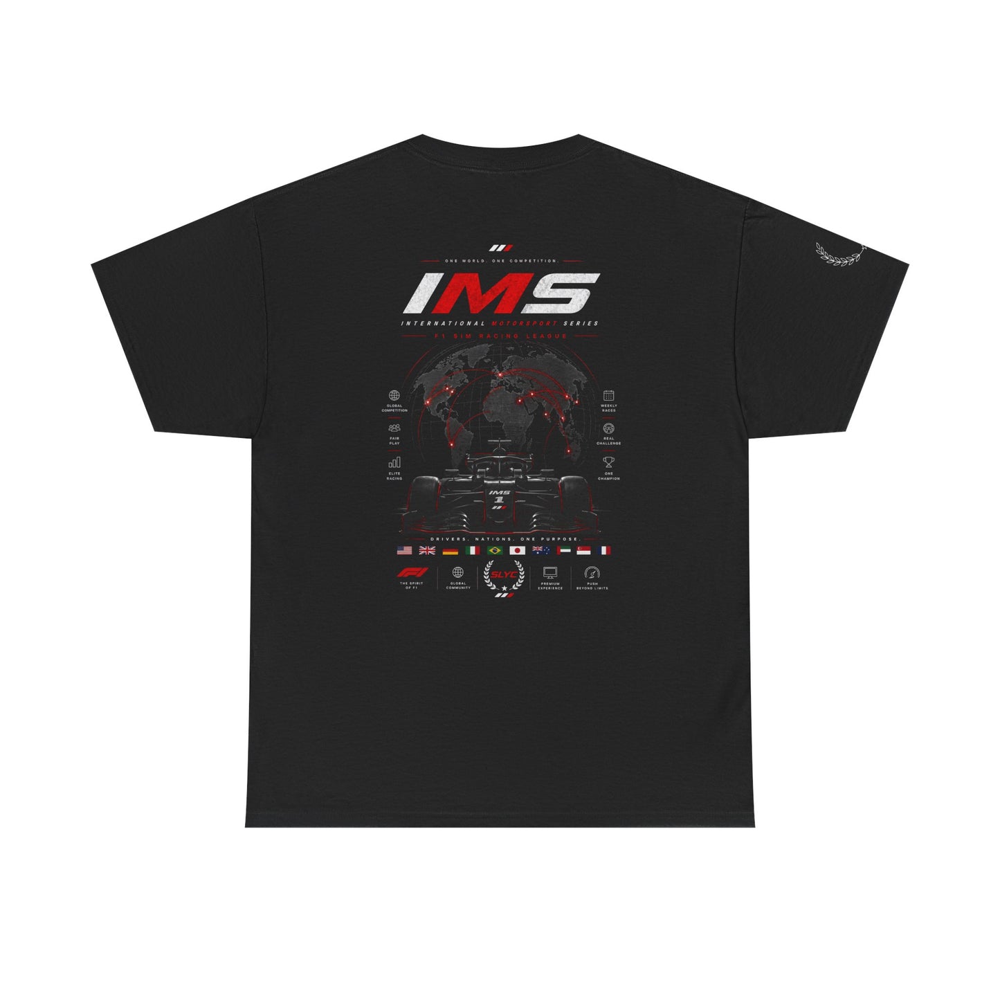 IMS World Map Graphic Tee