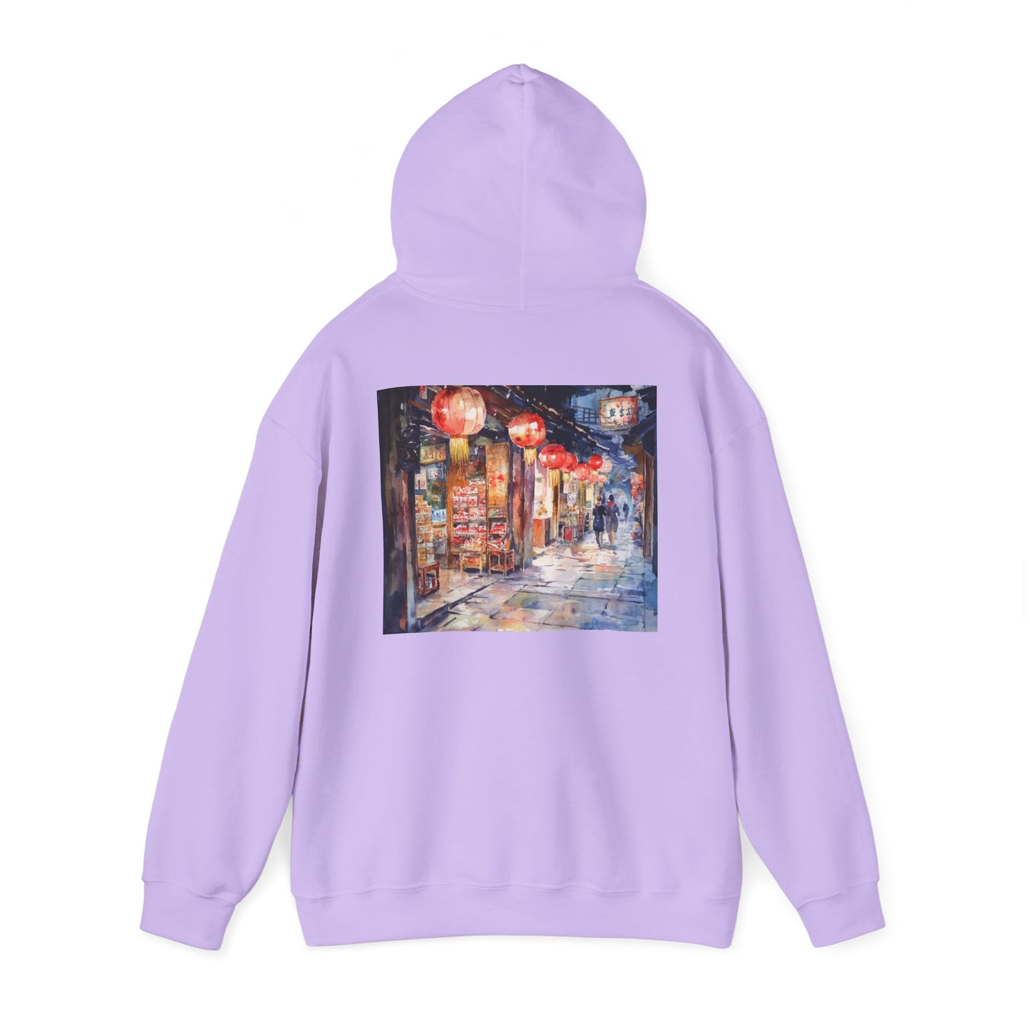 Charming Lanterns Unisex Heavy Blend™ Hooded Sweatshirt - Cozy Street Vibe Wear