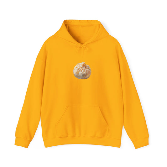 Artistic Hoodie with Dumpling Design - Cozy Unisex Heavy Blend™ Sweatshirt for Food Lovers