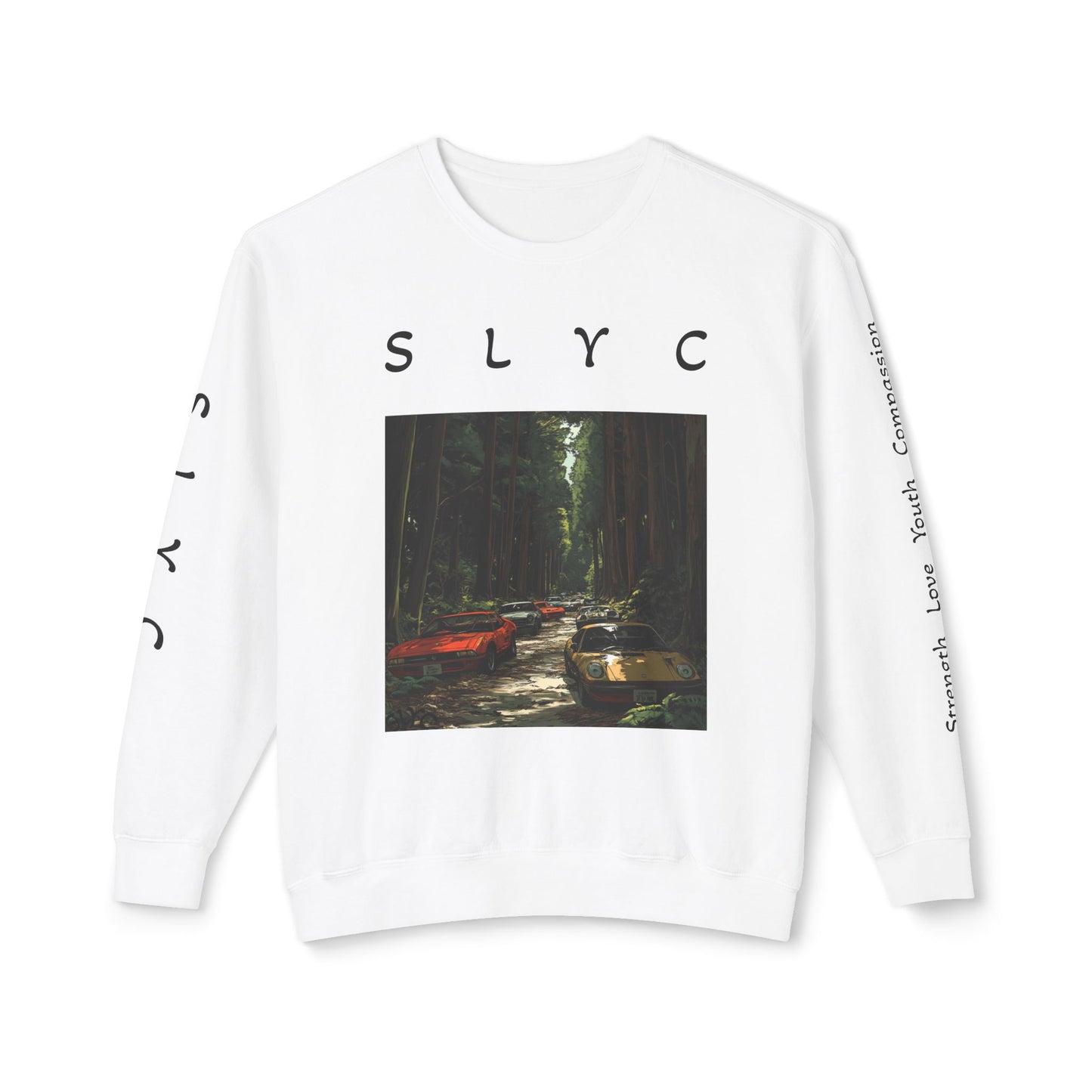 Nature-Inspired Unisex Crewneck Sweatshirt, Cozy Autumn Wear, Gift for Adventurers, Eco-Friendly Fashion, Hiking Clothes, Casual Sweatshirt